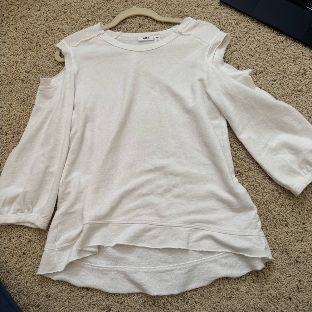 Wilt Ivory Knit Top